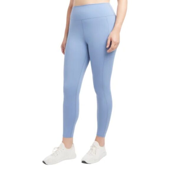 DANSKIN High Waist Leggings Tights XXL 18 High Rise Infinity Blue Purple 2XL NWT - Picture 10 of 11